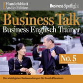 Audiobook cover for Business Talk English Vol. 5 by Div.