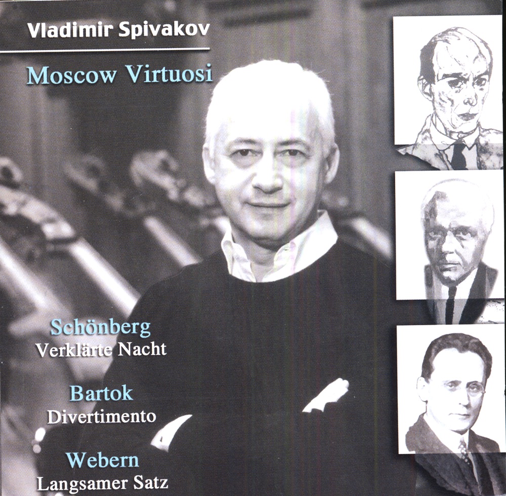 Обложка альбома «Schoenberg, A: Verklarte Nacht - Bartok, B: Divertimento - Webern, A: Langsamer Satz» — Moscow Virtuosi & Vladimir Spivakov