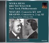 Myra Hess, Bruno Walter & New York Philharmonic