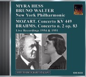 Mozart: Piano Concerto No. 14 - Brahms: Piano Concerto No. 2 (Hess, Walter) (1951, 1954) artwork
