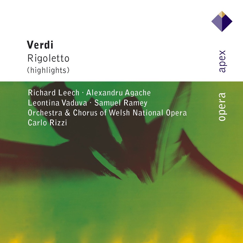 Обложка альбома «Verdi: Rigoletto [Highlights]» — Carlo Rizzi, Chorus of Welsh National Opera, Leontina Vaduva & Welsh National Opera Orchestra