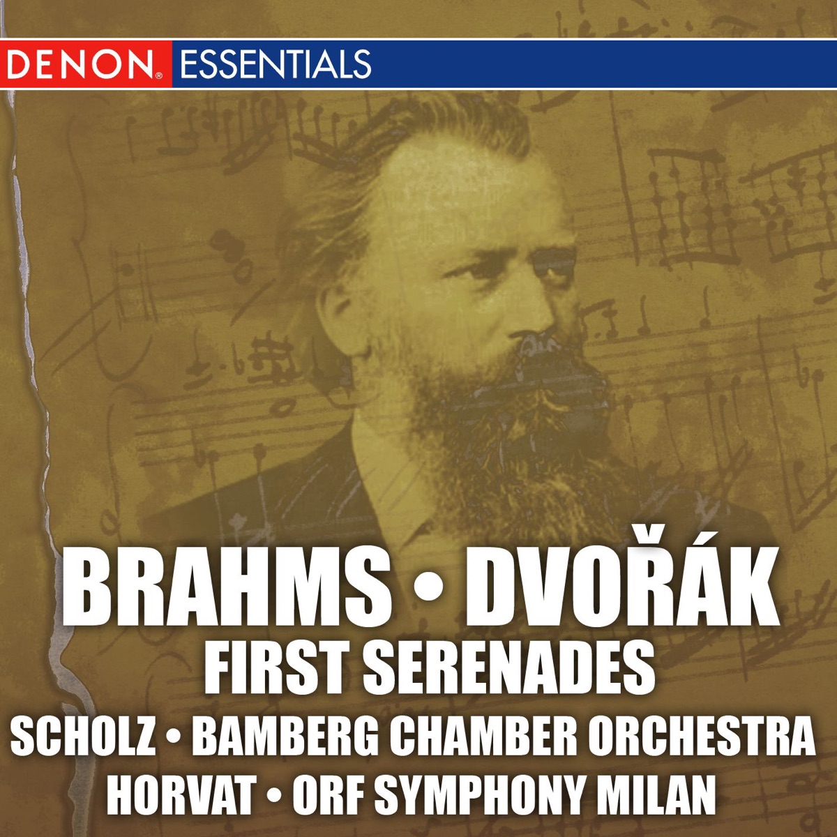 Brahms & Dvorak: First Serenades cover art