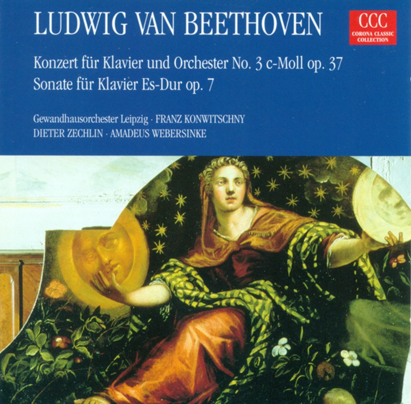 Обложка альбома «Beethoven: Piano Concerto No. 3 & Piano Sonata No. 4» — Amadeus Webersinke & Dieter Zechlin