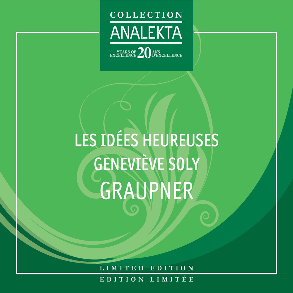 Обложка альбома «Graupner» — Mathieu Lussier, Natalie Michaud, Ingrid Schmithüsen, Geneviève Soly & Les Idées Heureuses