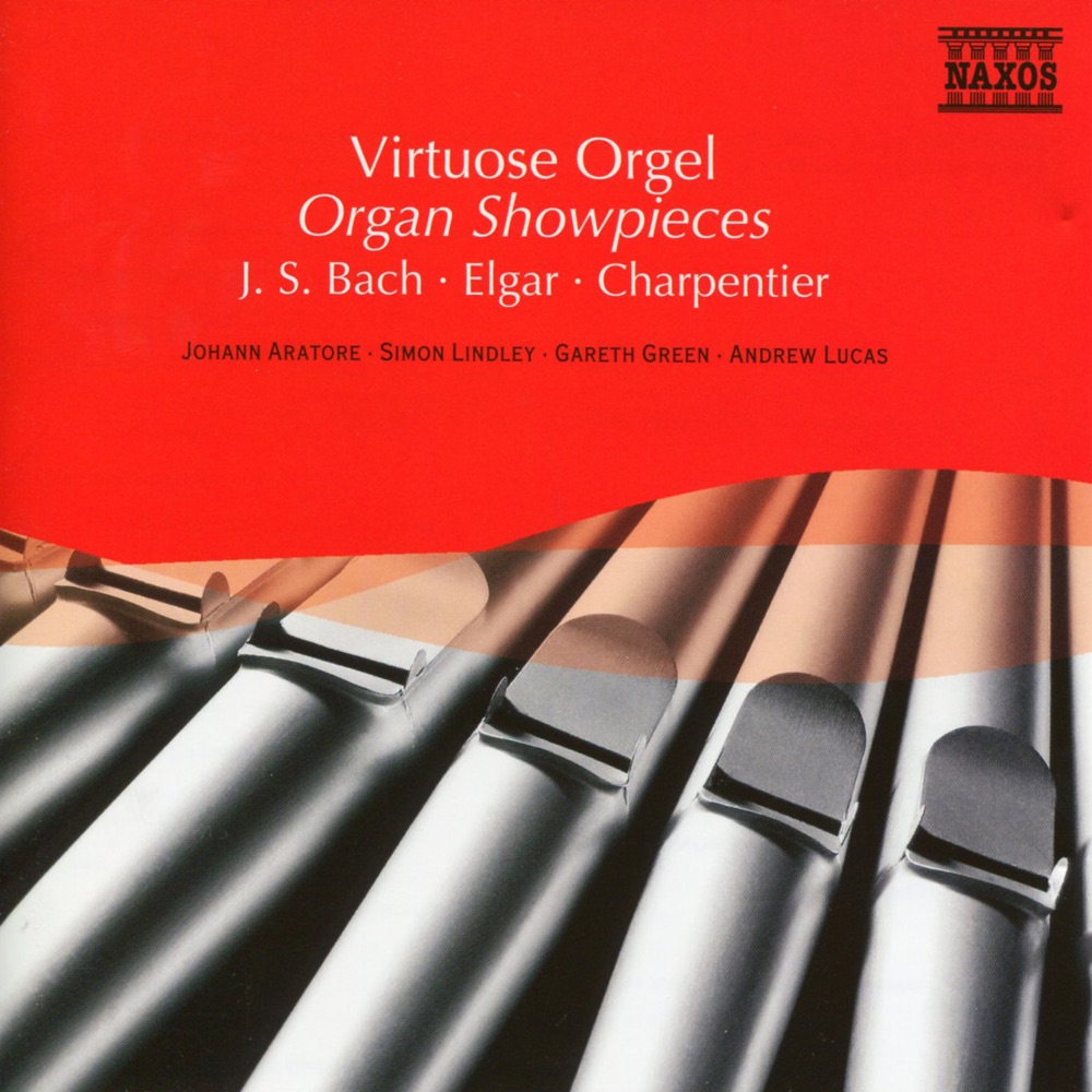 Обложка альбома «Organ Showpieces» — Johann Aratore, Simon Lindley, Andrew Lucas & Gareth Green