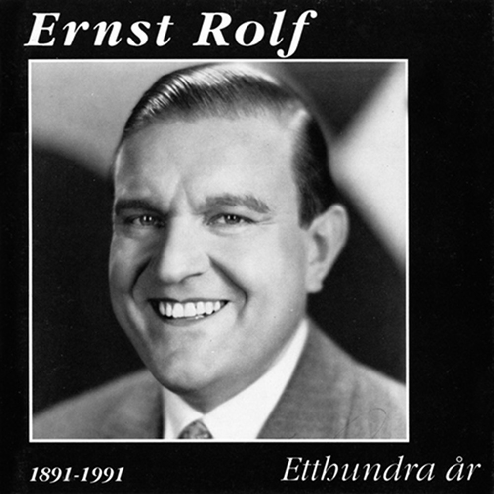 Обложка альбома «Ernst Rolf: Etthundra ar» — Ernst Rolf