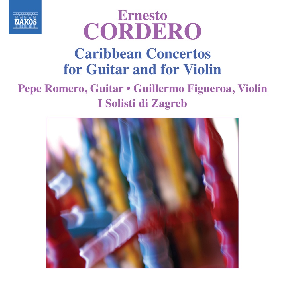 Обложка альбома «Cordero: Caribbean Concertos» — Pepe Romero, I Solisti di Zagreb & Guillermo Figueroa