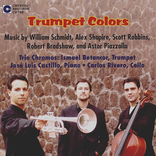 Обложка альбома «Trumpet Colors» — Ismael Betancor, José Luis Castillo & Carlos Rivero