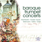 Cover art for Baroque Trumpet Concerts (Collection) by Luigi Fendon & Mari Wittmark