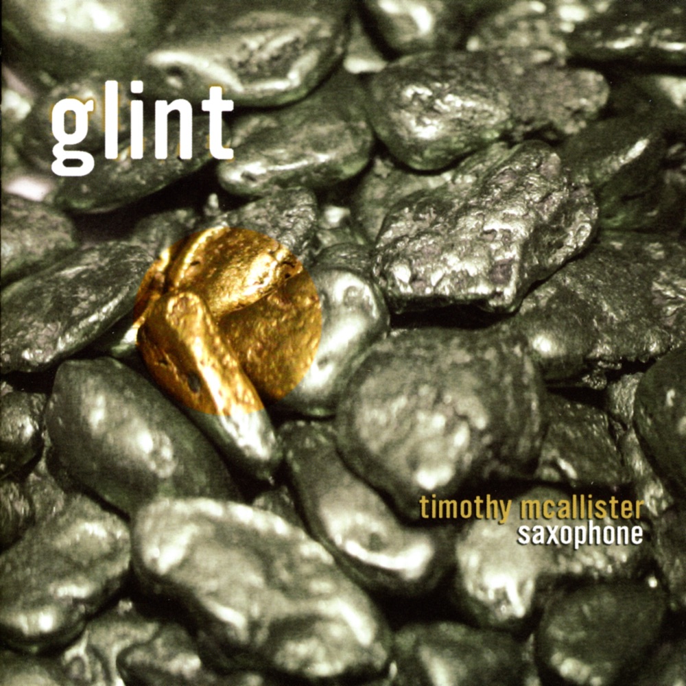 Обложка альбома «Glint» — Timothy McAllister, Lucia Unrau, Robert Spring & Peter Terry