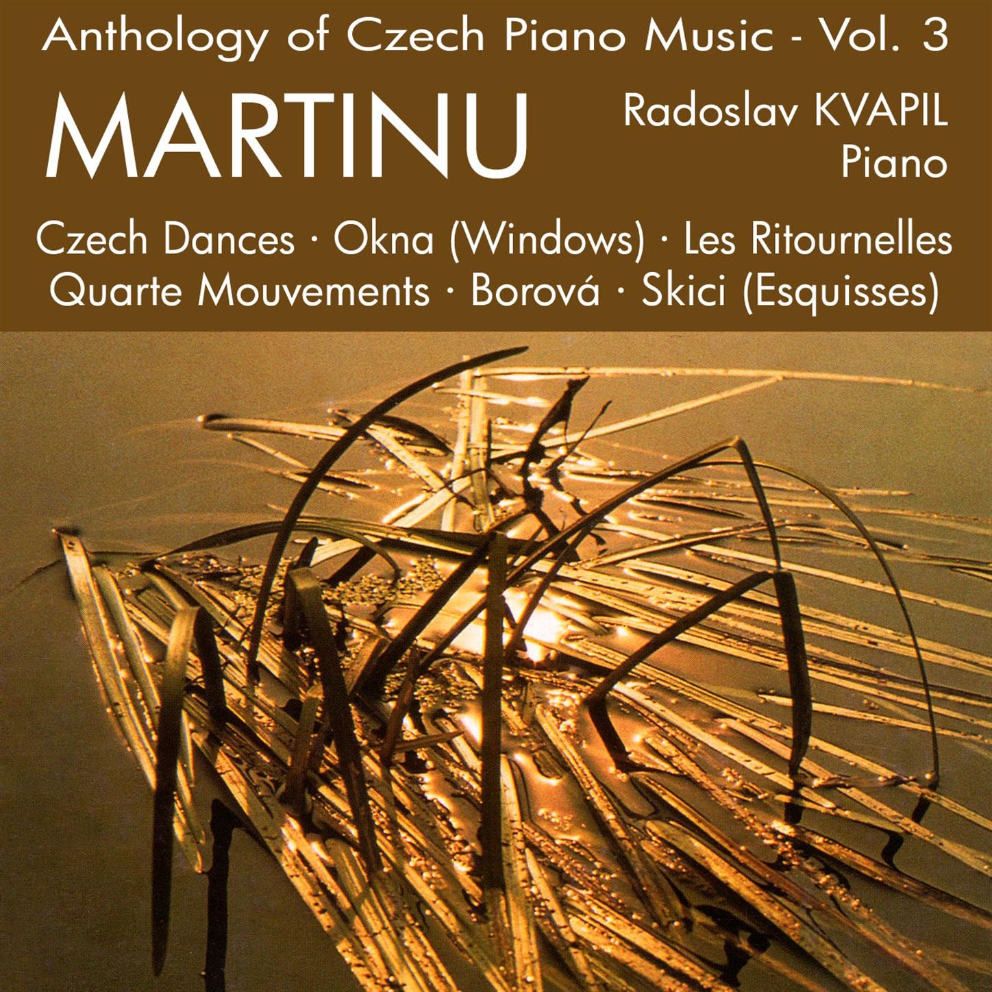 Anthology of Czech Piano Music Vol. 3 - Martinu