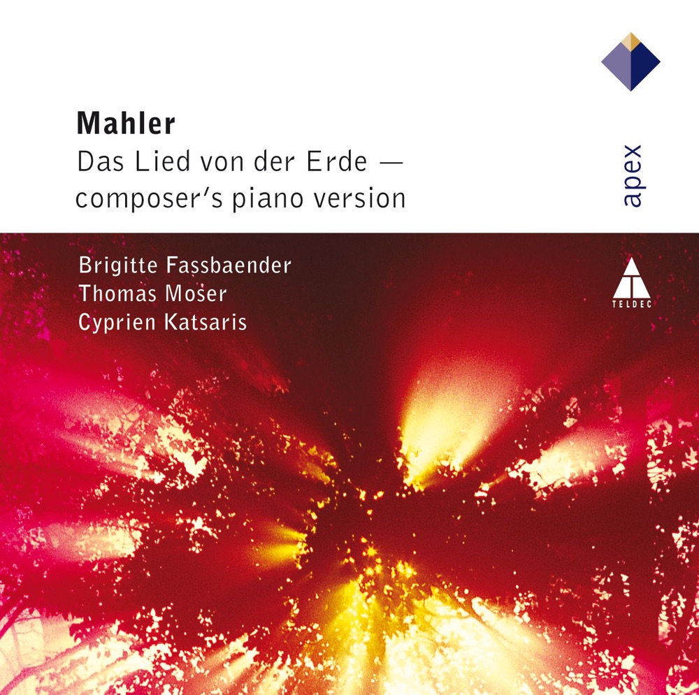 Обложка альбома «Mahler : Das Lied von der Erde - Piano Version» — Brigitte Fassbaender, Cyprien Katsaris & Thomas Moser