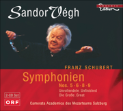 Schubert, F.: Symphonies Nos. 5, 6, 8, 9 - Camerata Salzburg & Sandor Vegh
