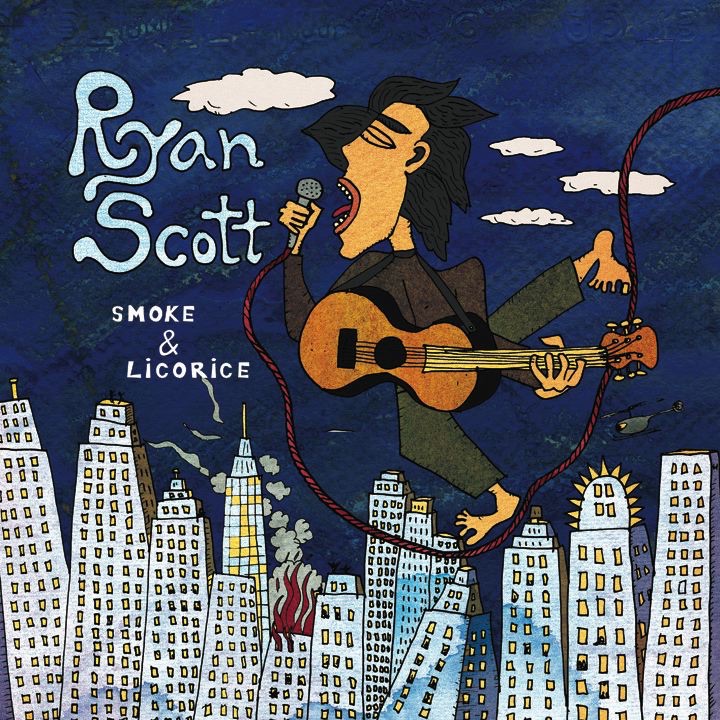 Обложка альбома «Smoke and Licorice» — Ryan Scott