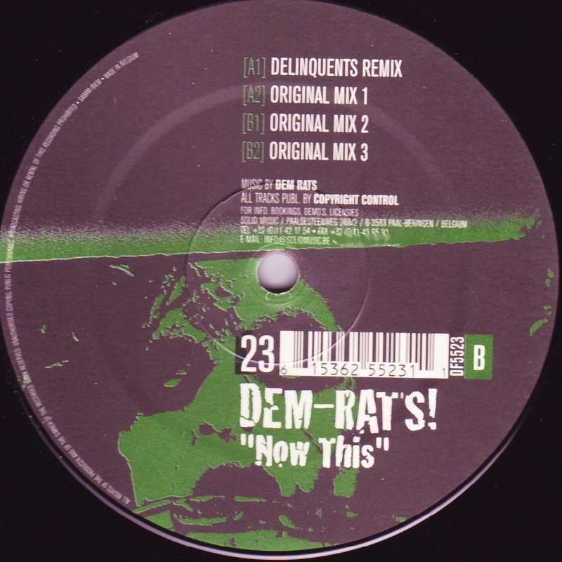 Обложка альбома «Now This - EP» — Dem-Rats!