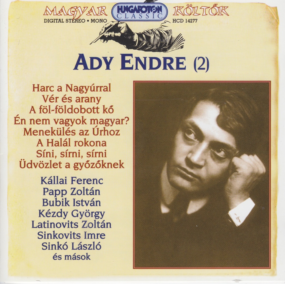 Обложка альбома «Magyar költők - Ady Endre (2)» — Endre Ady