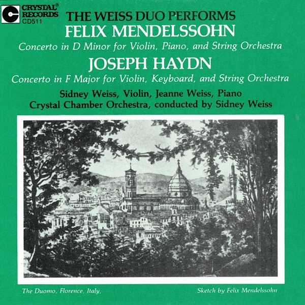 The Weiss Duo Performs Felix Mendelssohn and Joseph Haydn