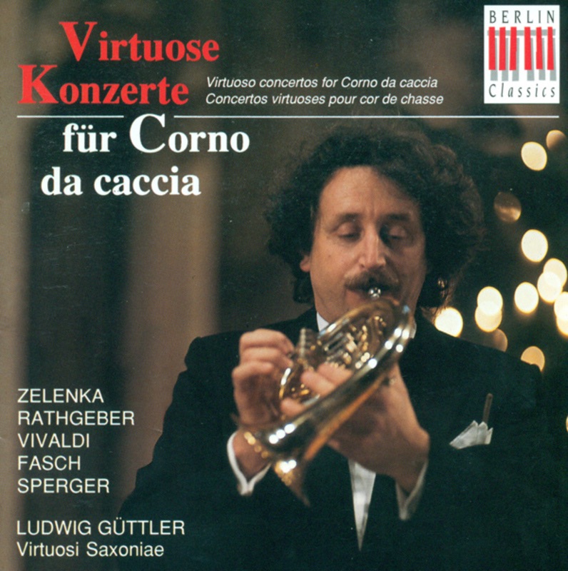 Обложка альбома «Virtuose Konzerte für Corno da caccia» — Ludwig Guettler & Virtuosi Saxoniae