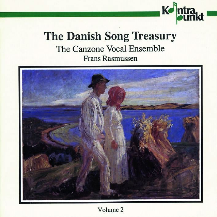 Обложка альбома «The Danish Song Treasury, Vol. 2» — Canzone Vocal Ensemble & Frans Rasmussen