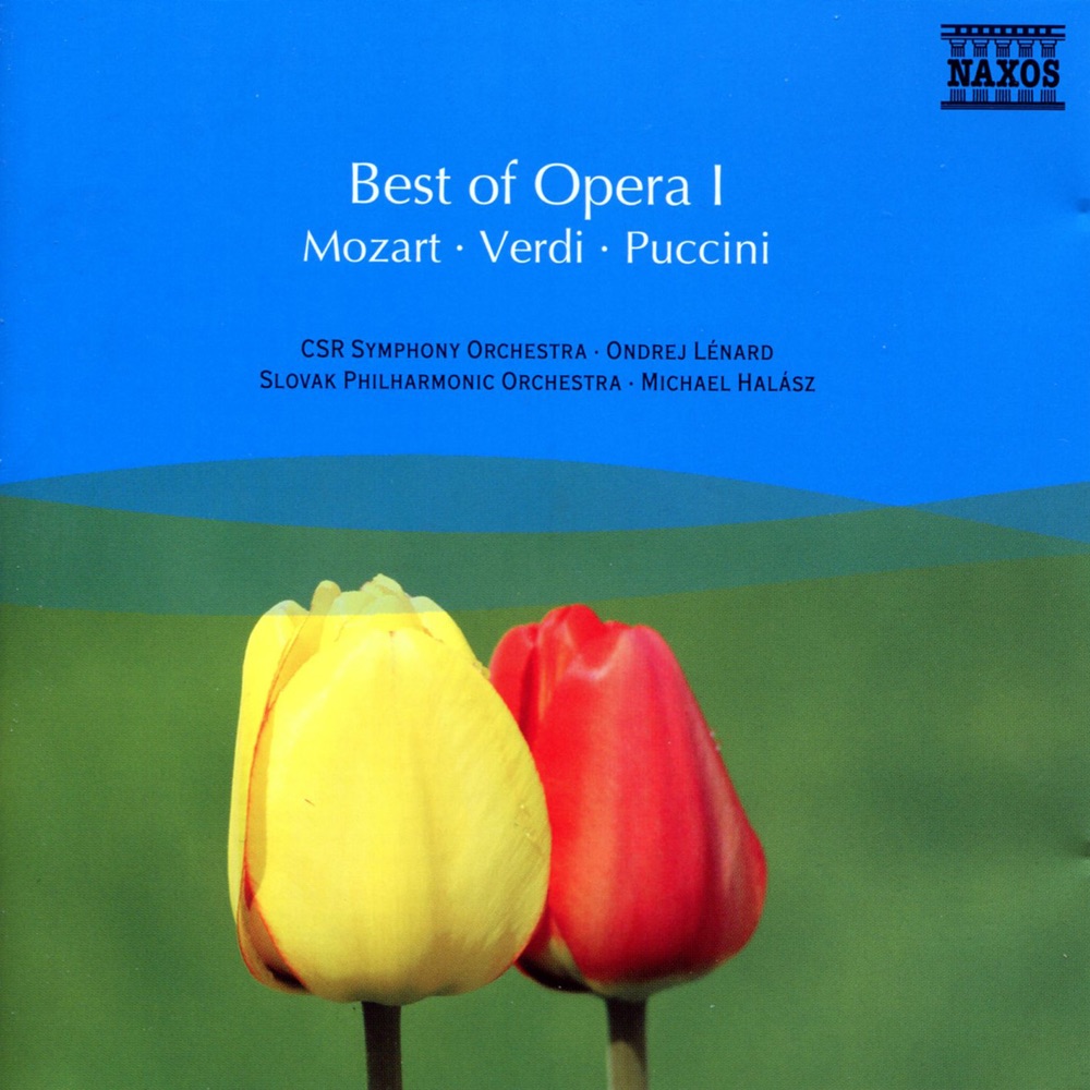 Обложка альбома «Best of Opera I» — Will Humburg, Budapest Failoni Chamber Orchestra, Giorgio Lamberti, Alexander Rahbari, Slovak Radio Symphony Orchestra, Luba Orgonasova, Jonathan Welch, Czecho-Slovak State Philharmonic Orchestra, Jana Valaskova, Johannes Wildner, Slovak Philharmonic Orchestra, Slovak Philharmonic Choir, Graciela Alperyn, Miriam Gauci, Yordy Ramiro, Slovak Philharmonic Chorus, Elisabeth Norberg-Schulz, Michael Halász, Failoni Orchestra, Budapest, Renato Girolami, Nicolaus Esterházy Sinfonia, Oliver von Dohnányi & Thomas Harper tenor
