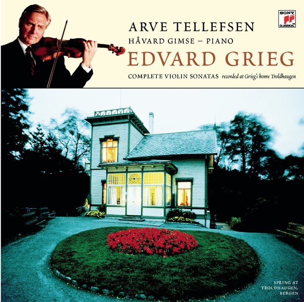 Обложка альбома «Grieg: Samlede Fiolinsonater» — Arve Tellefsen & Håvard Gimse
