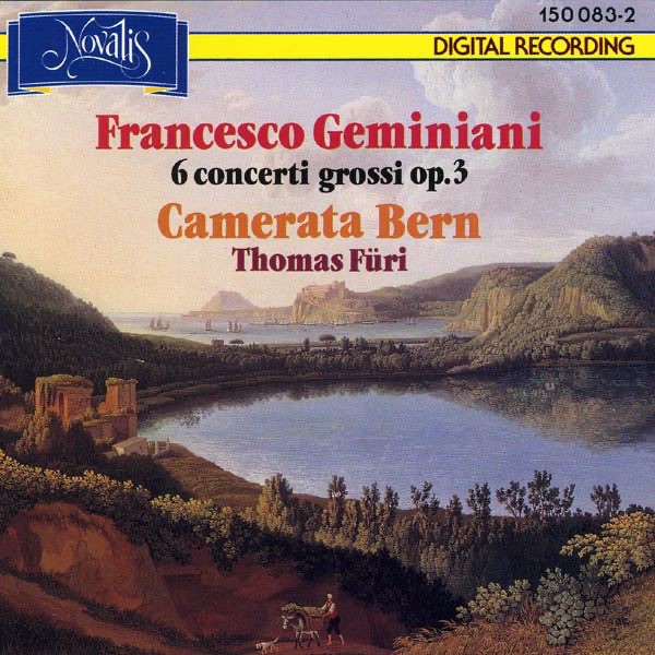 Обложка альбома «Geminiani: 6 Concerti Grossi, Op. 3» — Camerata Bern & Thomas Füri