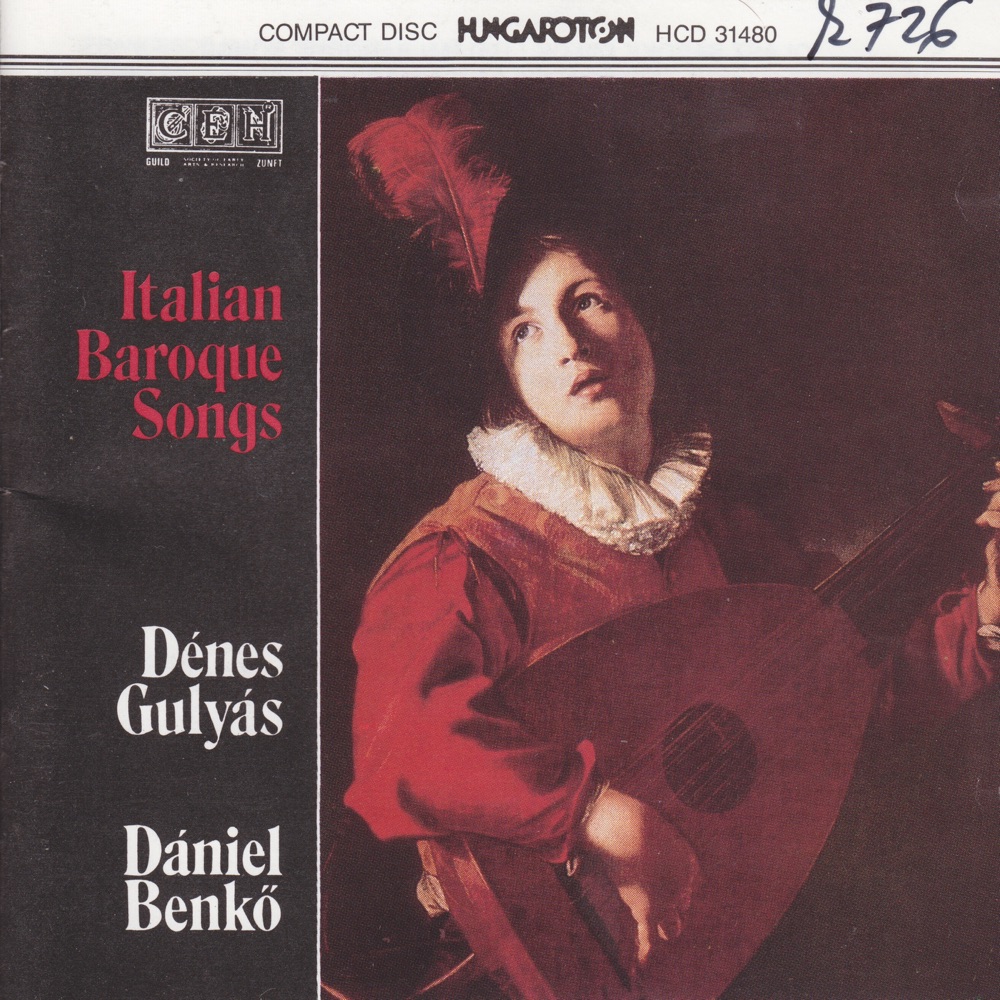Обложка альбома «Italian Baroque Songs» — Daniel Benko, Denes Gulyas, Tibor Alpár & Budapest Baroque Trio