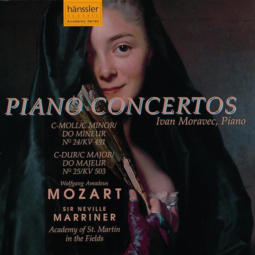 Обложка альбома «Mozart: Piano Concertos Nos. 24 and 25» — Academy of St Martin in the Fields, Ivan Moravec & Sir Neville Marriner