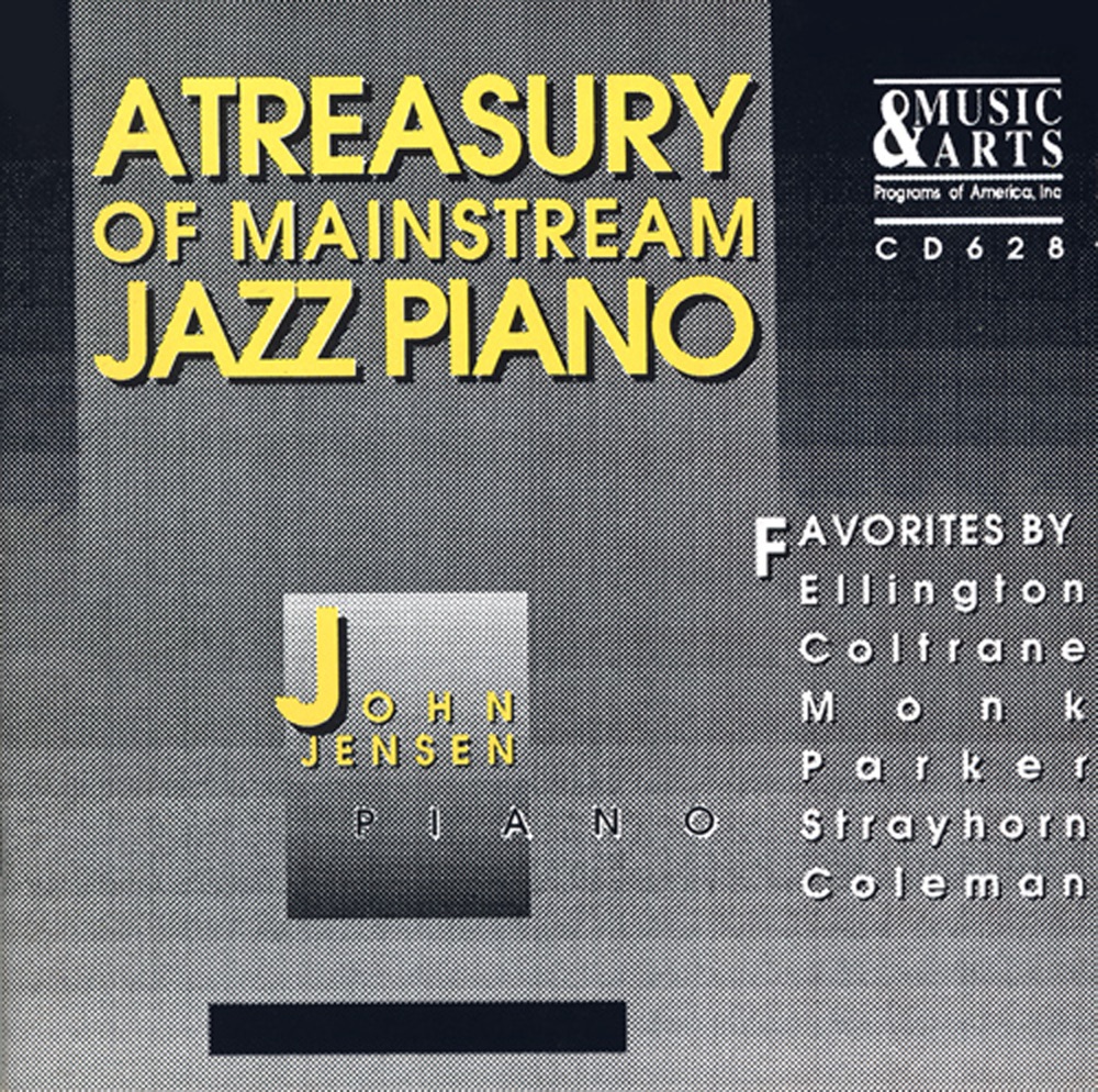 Обложка альбома «A Treasury of Mainstream Jazz Piano» — John Jensen