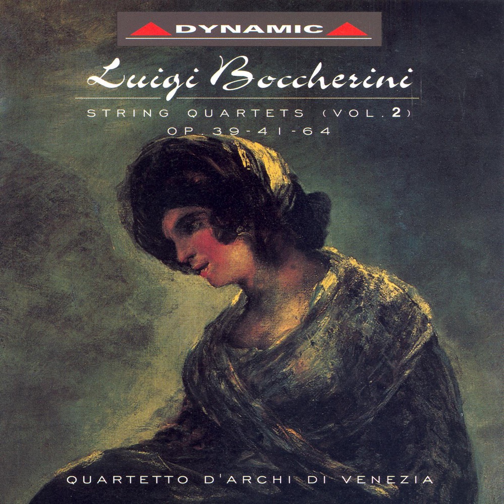 Обложка альбома «Boccherini: String Quartets, Vol. 2» — Quartetto d'Archi di Venezia