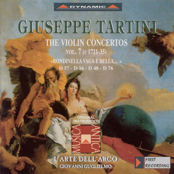 Tartini: Violin Concertos, Vol. 7 - D. 16, 48, "Rondinella Vaga e Bella", 57, 76