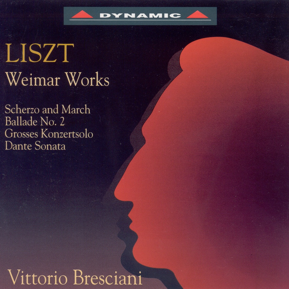 Обложка альбома «Weimar Works - Liszt: Scherzo Und Marsch, Ballade No. 2, Grosses Konzertsolo & Apres Une Lecture Du Dante» — Vittorio Bresciani