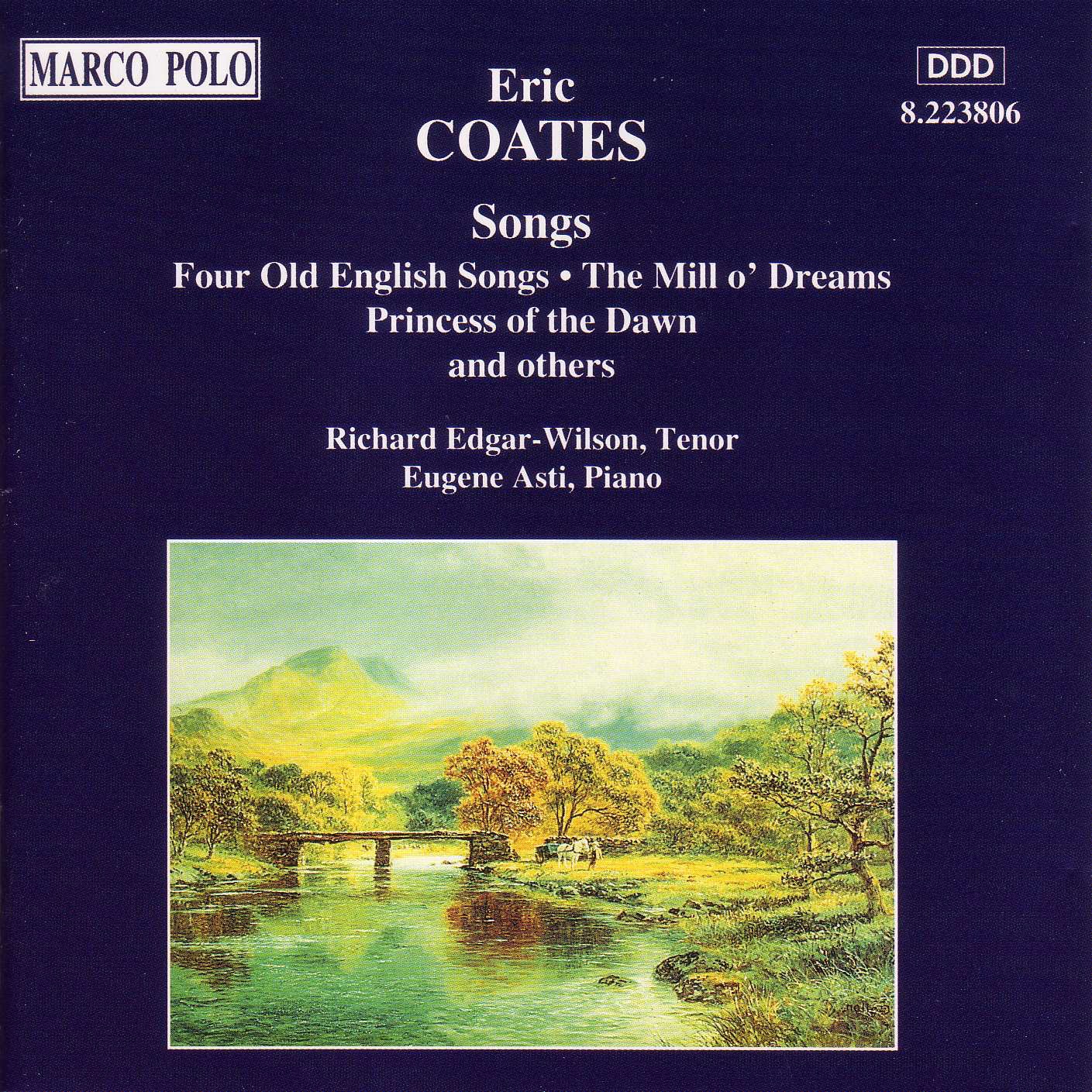 Coates: Songs by Eugene Asti & Richard Edgar-Wilson album cover