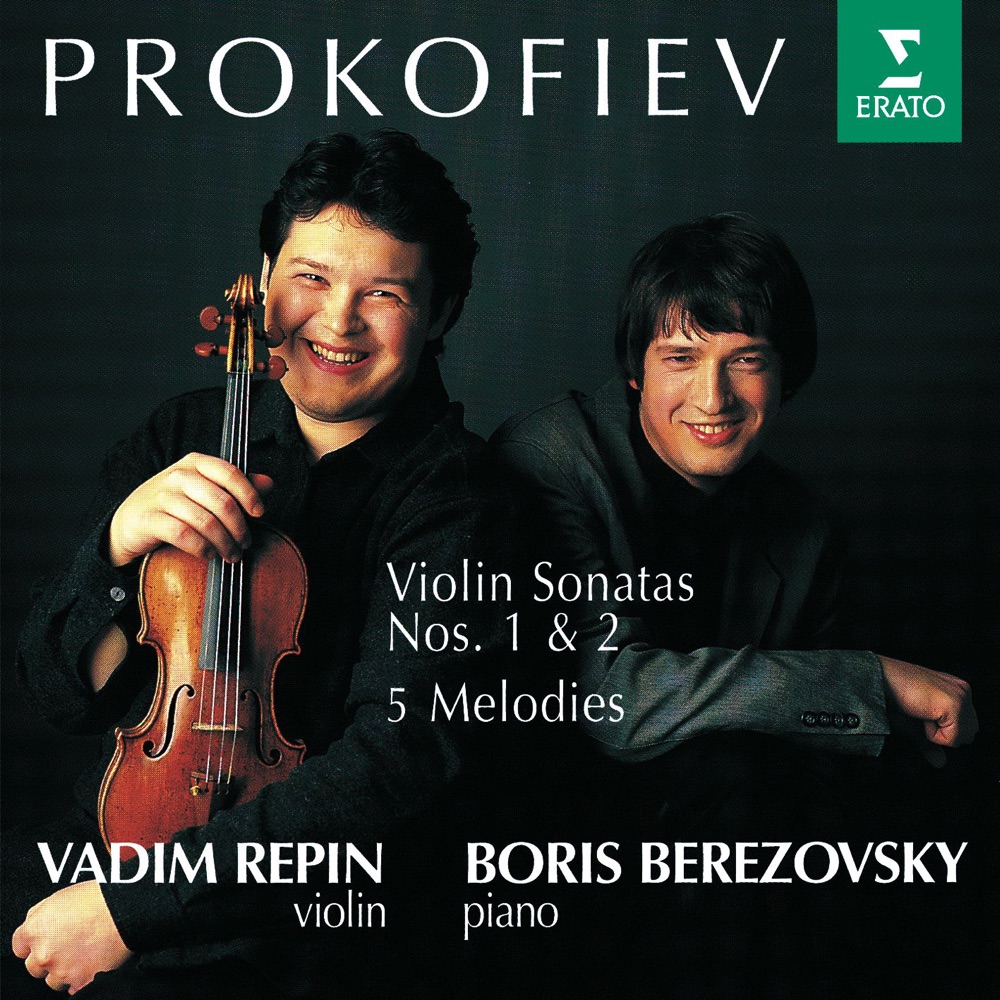 Обложка альбома «Prokofiev: Violin Sonatas 1, 2 & 5 Melodies» — Vadim Repin