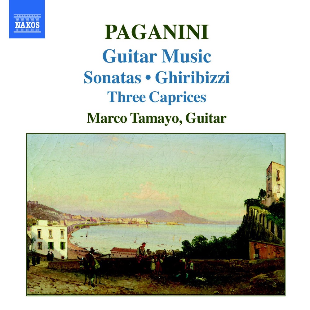 Обложка альбома «Paganini: Guitar Music» — Marco Tamayo