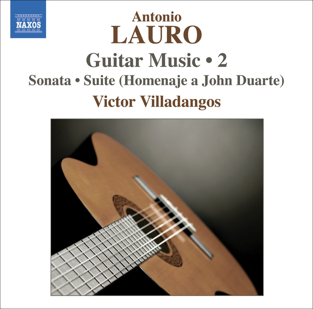 Обложка альбома «Lauro: Guitar Music, Vol. 2» — Victor Villadangos