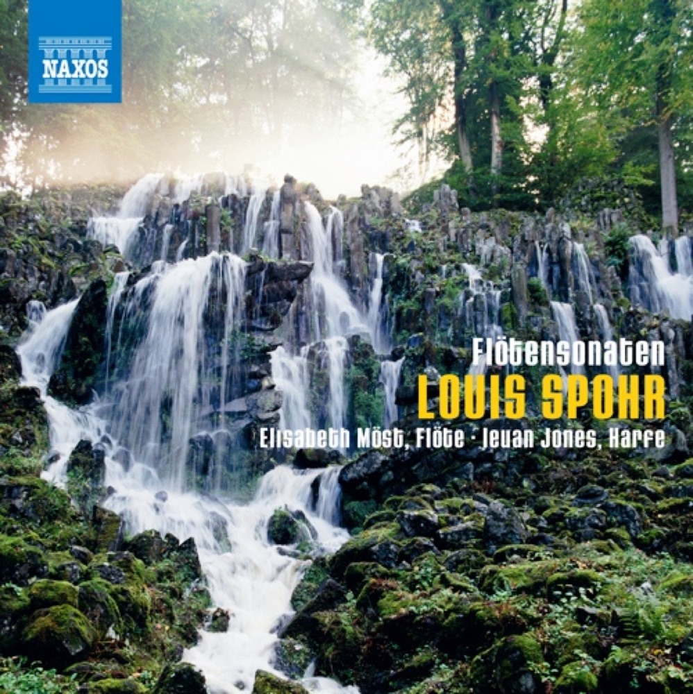 Обложка альбома «Spohr, L.: Sonatas for Flute and Harp Music» — Elisabeth Most & Ieuan Jones