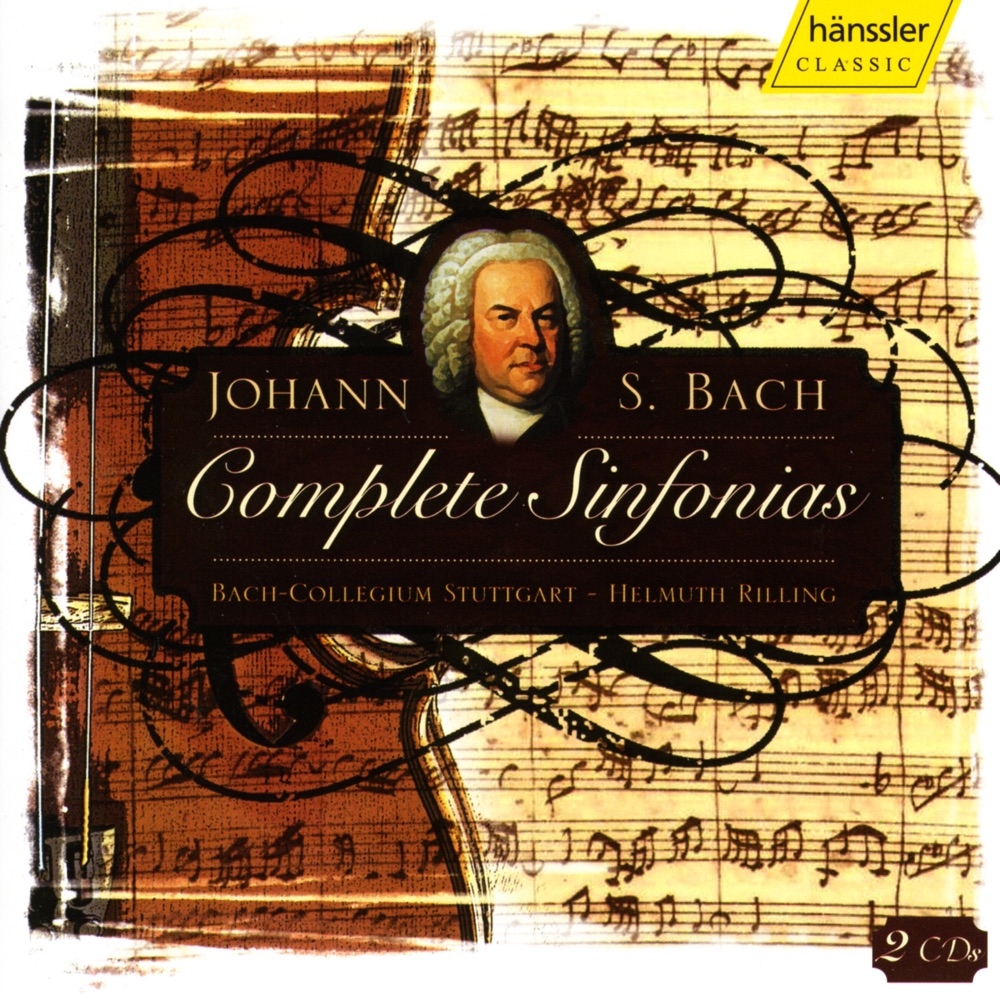 Обложка альбома «Bach, J.S.: Sinfonias from Cantatas (Complete)» — Helmuth Rilling, Stuttgart Bach Collegium, Württemberg Chamber Orchestra Heilbronn, Otto Winter, Günther Passin & Martha Schuster