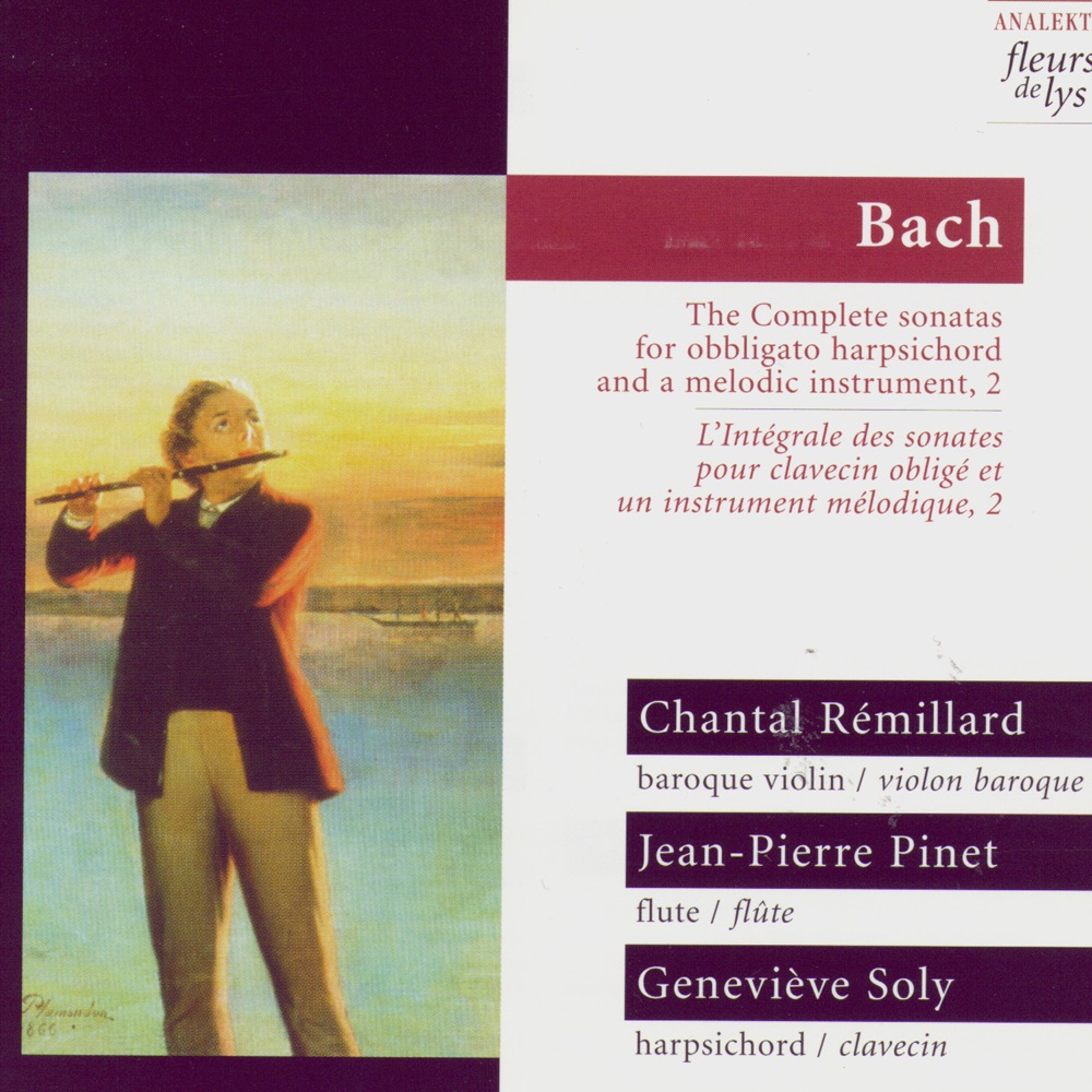 Обложка альбома «The Complete Sonatas for Obbligato Harpsichord and a Melodic Instrument, Vol. 2» — Jean-Pierre Pinet, Geneviève Soly & Chantal Rémillard