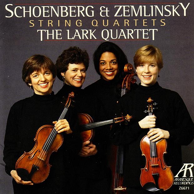Обложка альбома «Schoenberg & Zemlinsky String Quartets» — The Lark Quartet