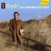 Haydn, J.: Symphonies, Vol. 9 - Nos. 70, 73, 75 artwork
