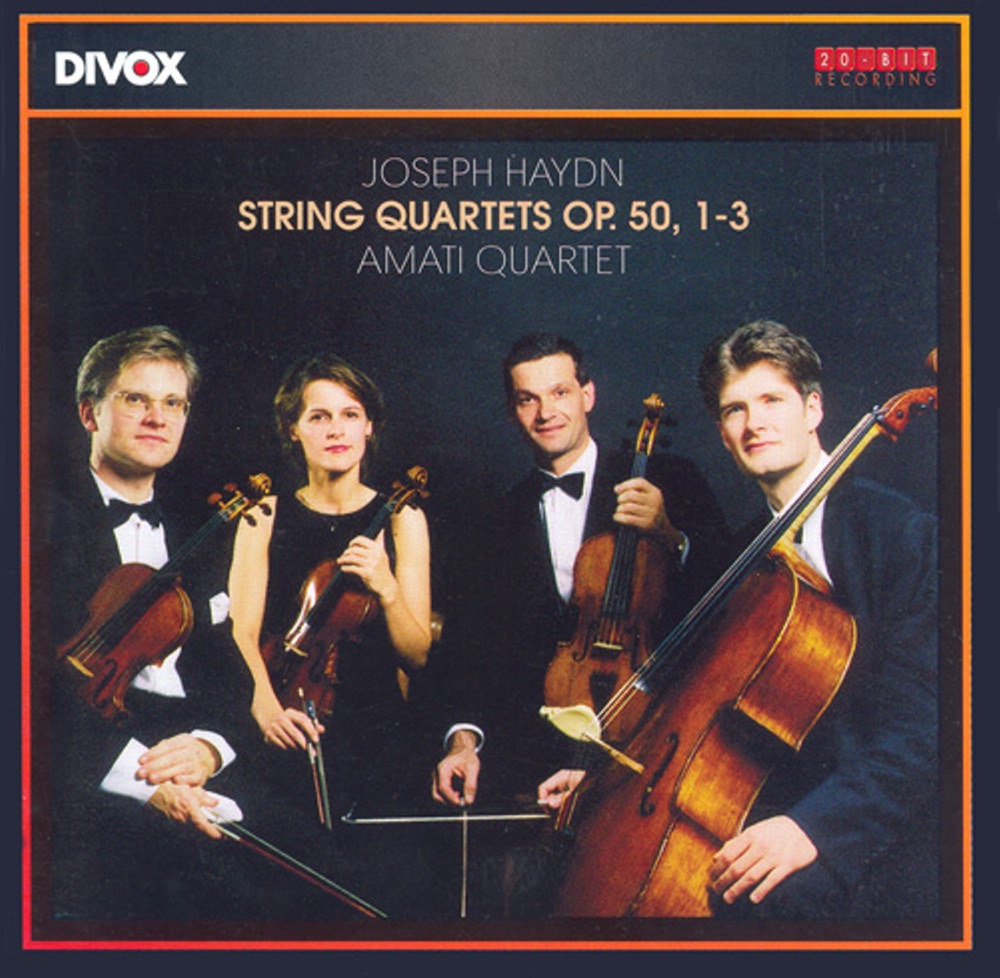 Обложка альбома «Haydn, J.: String Quartets Nos. 36-38» — Amati Quartet