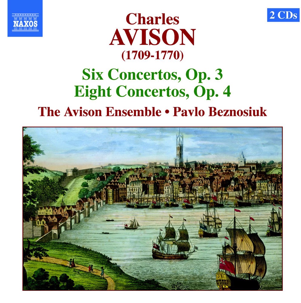 Обложка альбома «Avison: Concerti, Op. 3 and 4» — Avison Ensemble & Pavlo Beznosiuk