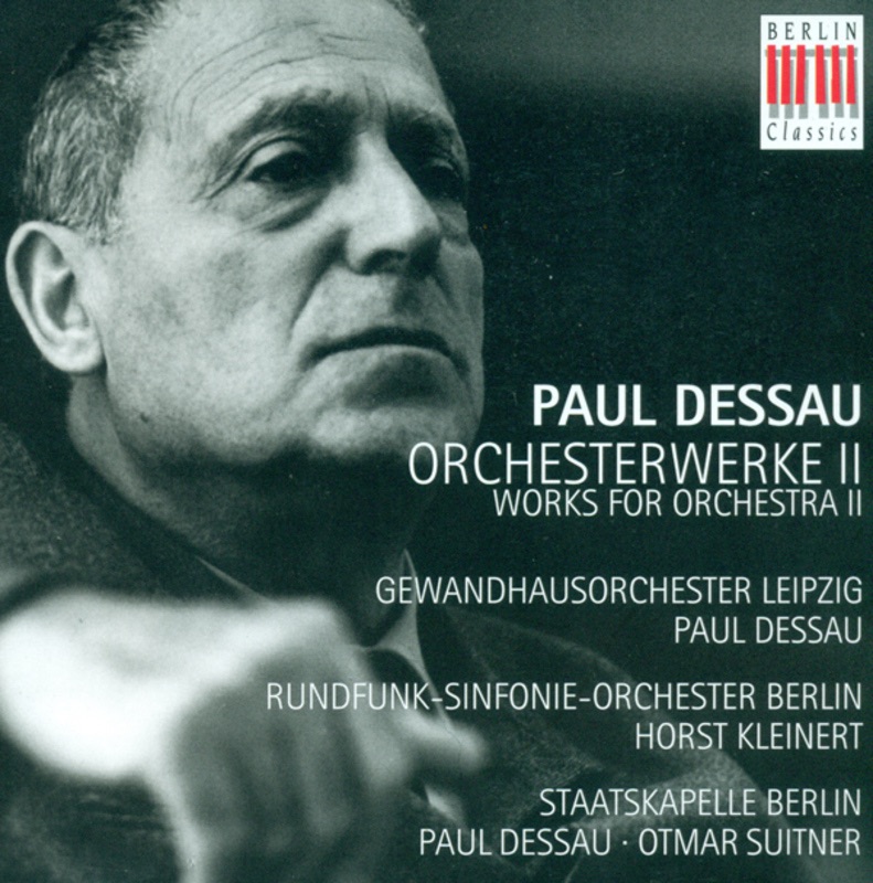 Dessau: Orchestral Music, Vol. 2 - Symphony No. 2, Symphonic Adaptation & Orchestermusik No. 3, "Lenin" cover art