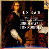 J.S. Bach: Die Sonaten Für Viola Da Gamba Und Cembalo - Jordi Savall &amp; Ton Koopman Cover Art