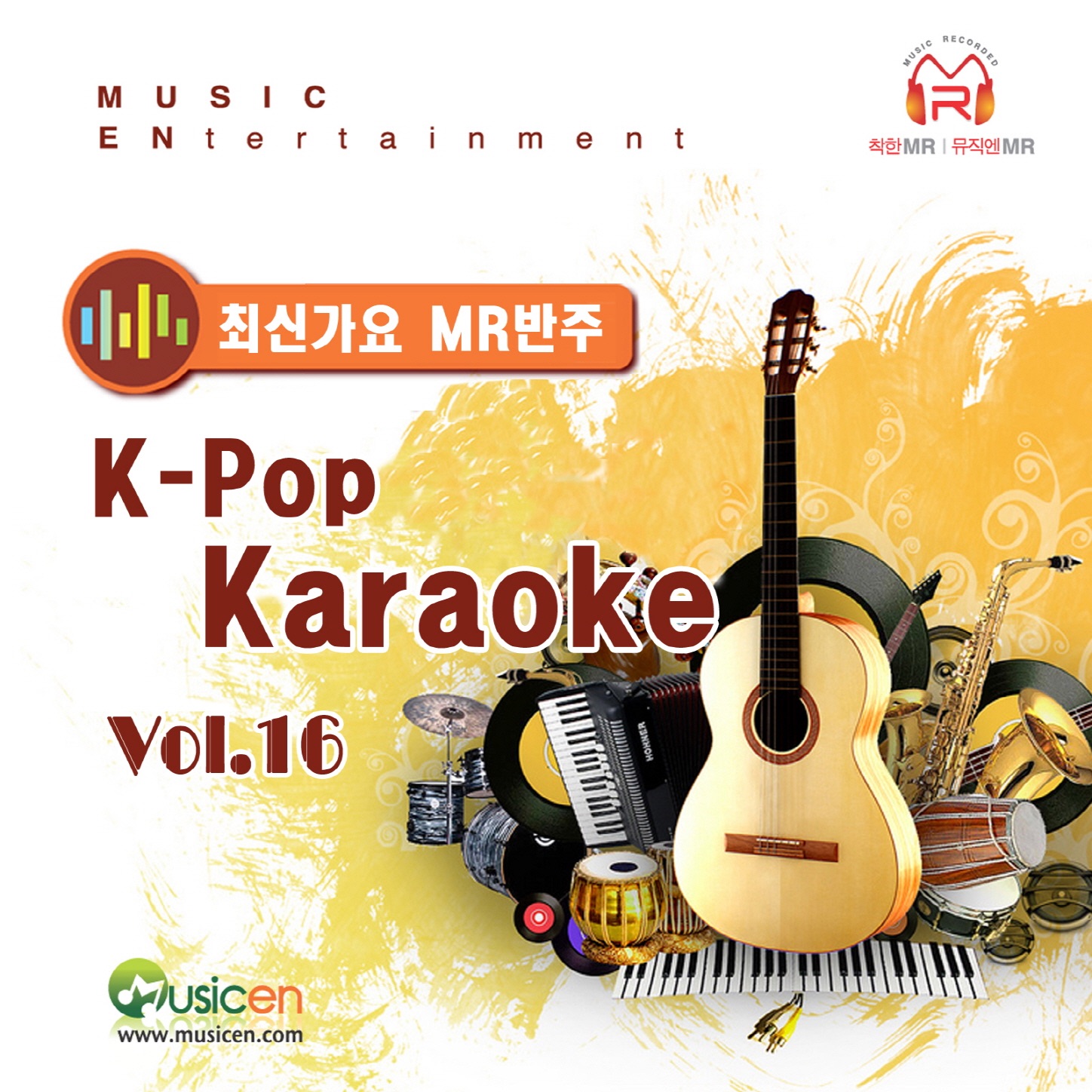 K-Pop Karaoke (최신가요 MR 반주), Vol. 16