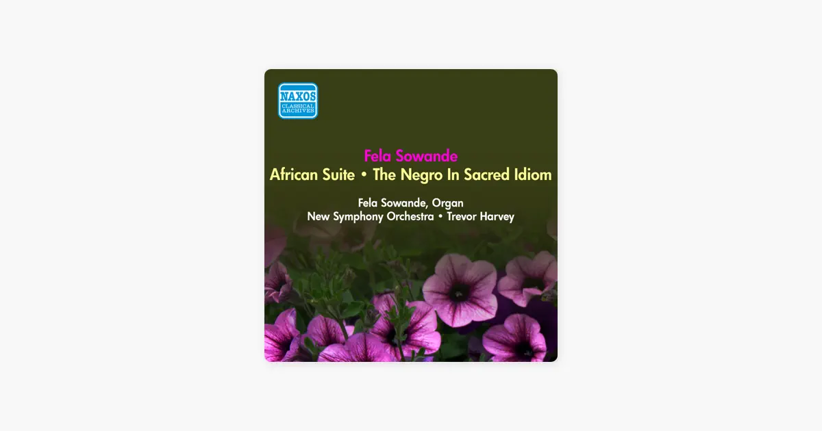 英7” Fela Sowande You And The Night And The Music DFE6239 Decca /00080 AfriClassical: “African Suite” by Fela Sowande Digitally