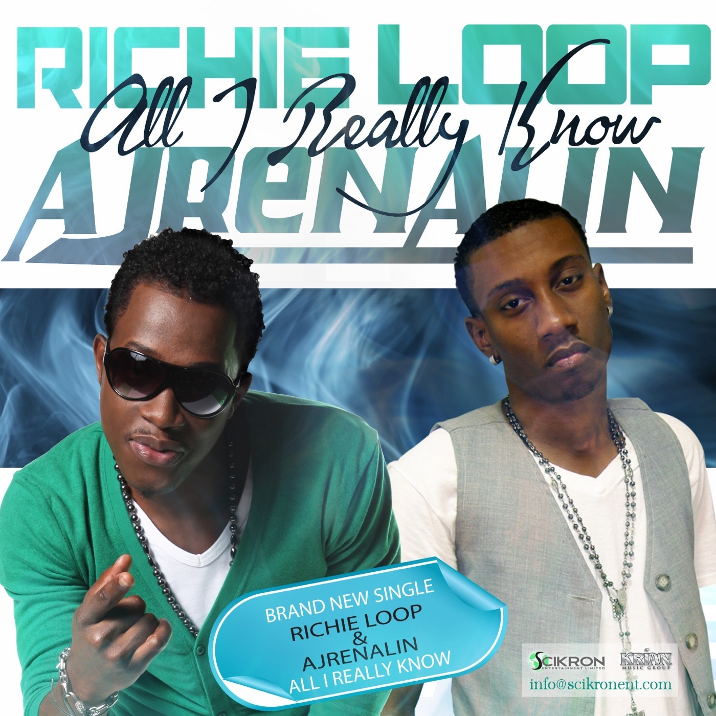 All I Really Know - Single by Richie Loop & Ajrenalin album cover