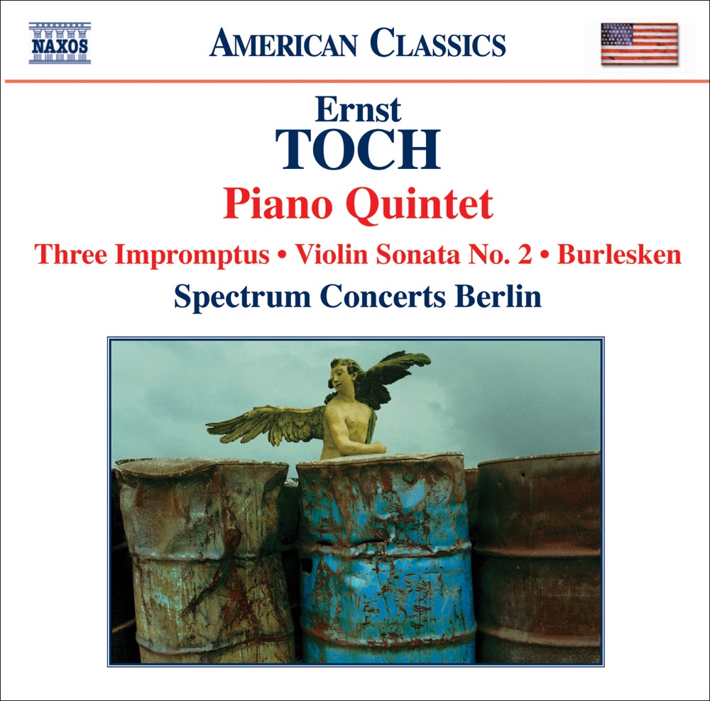 Обложка альбома «Toch: Piano Quintet, Violin Sonata No. 2, Burlesken, 3 Impromptus» — Frank S. Dodge, Annette von Hehn, Daniel Blumenthal & Spectrum Concerts Berlin