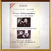 Johannes Brahms: Konzert Für Violine Und Orchester In D-Dur, Op. 77: II. Adagio artwork